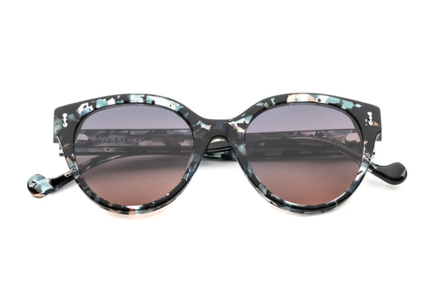 VISIONARIO-AMELIA-ECAILLE BLEU ROSE